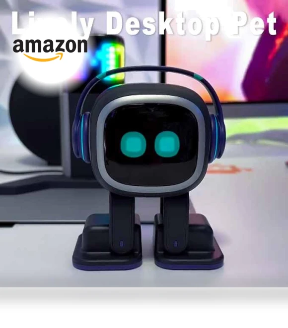 AI Desk Robot Companion — Cameras & Monitors, EMOPET