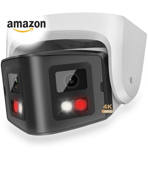 Dual-Lens PoE Security Camera — Security Cameras, PANOEAGLE