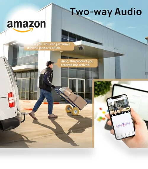 Dual-Lens PoE Security Camera — Security Cameras, PANOEAGLE