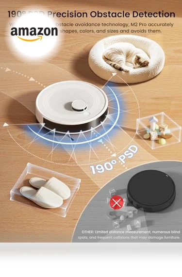 LiDAR Robot Vacuum and Mop — Smart Cleaning Robots, Lefant