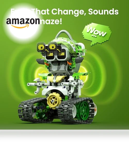 Robot Building Kit with Remote Control — Construction Kits, Sillbird