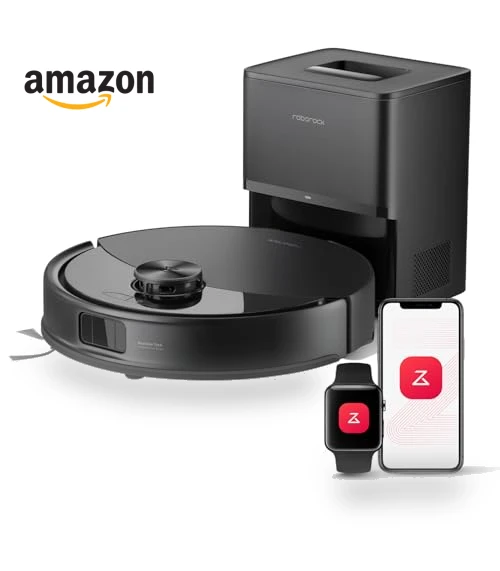 Robot Vacuum and Mop with Self-Emptying — Smart Cleaning Robots, Roborock