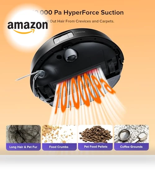 Robot Vacuum and Mop with Self-Emptying — Smart Cleaning Robots, Roborock