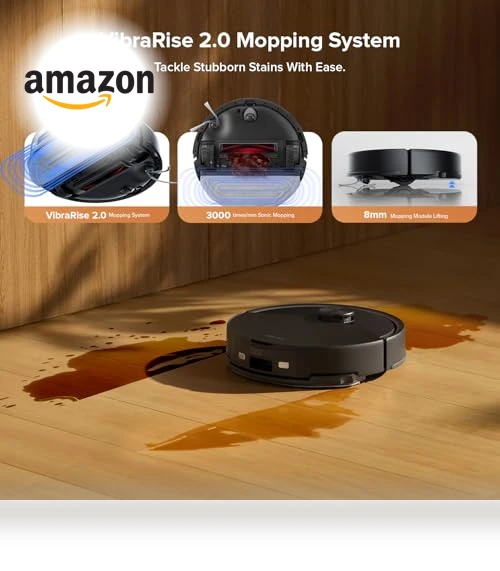 Robot Vacuum and Mop with Self-Emptying — Smart Cleaning Robots, Roborock
