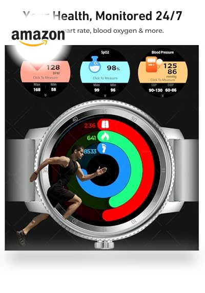Rotatable Dial Smart Watch — Smartwatches, AOMIAO