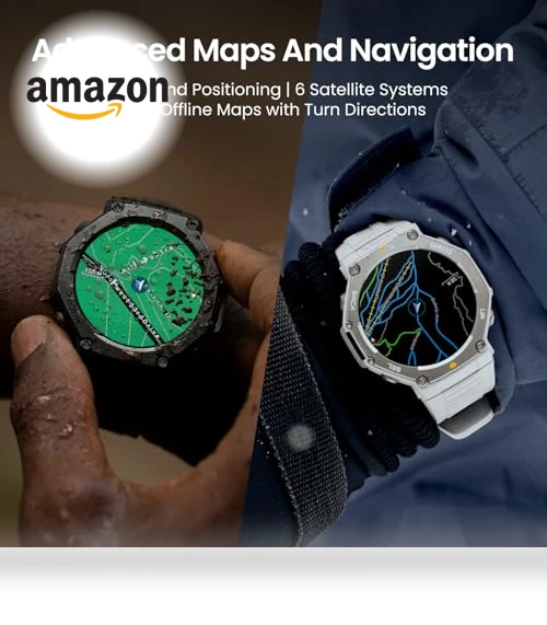 Rugged Military Smart Watch — Smartwatches, Amazfit