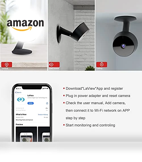 Security Cameras 4pcs — Security Cameras, LaView