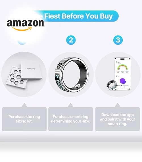 Smart Ring Health Tracker — Smart Rings, Kuinha