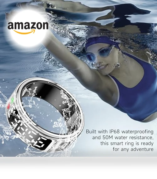 Smart Ring with Display — Wearable Accessories, Hugrow