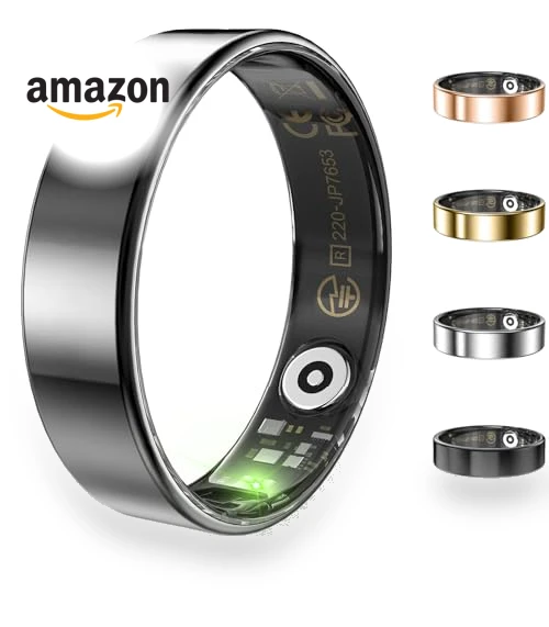 Ultra-thin Sleep & Fitness Tracker Smart Ring — Wearable Accessories, Piano Potato