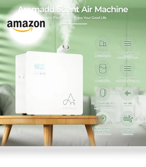 Upgraded Smart Scent Machine — Diffusers, Aromadd