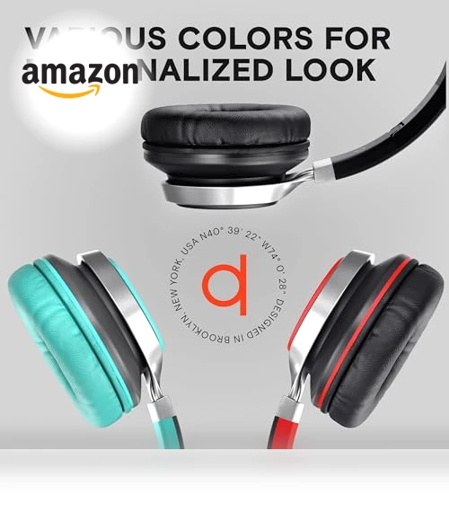 Wired Headphones with Mic & Volume Control — In-Ear Headphones, Artix
