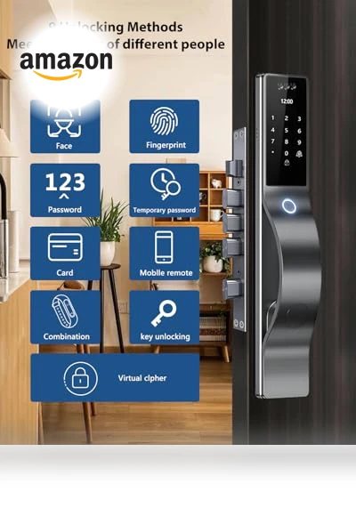3D Face Recognition Smart Door Lock — Smart Home Security, TianfuSpanda