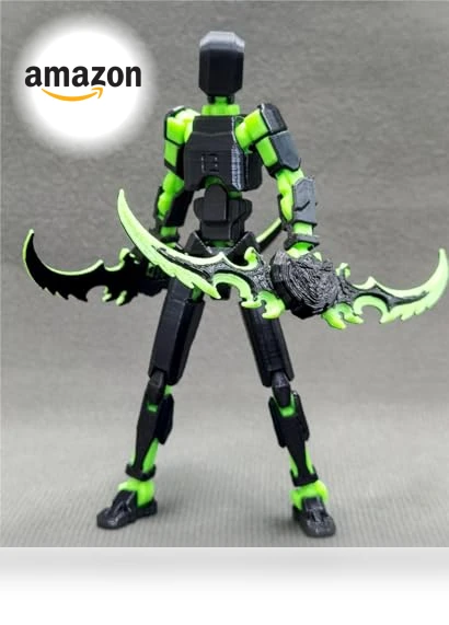 3D Printed Action Figure — Heroic Collectibles, Lucky 13 Toys