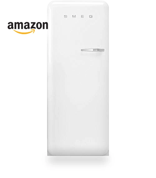 50's Retro Style Top Freezer Refrigerator — Mini Fridges, Smeg