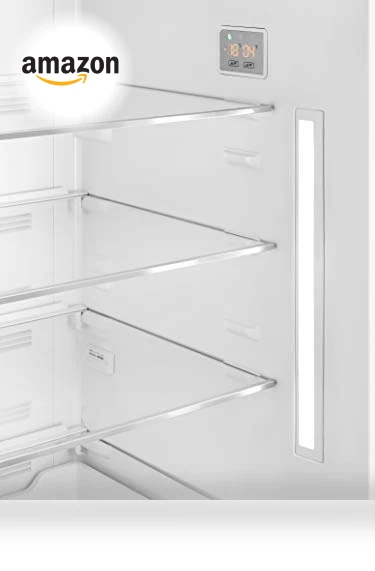50's Retro Style Top Freezer Refrigerator — Mini Fridges, Smeg