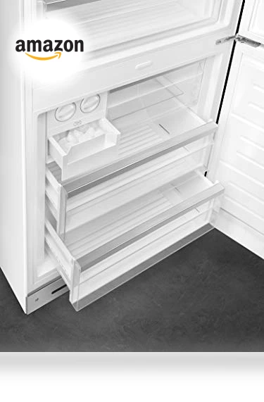 50's Retro Style Top Freezer Refrigerator — Mini Fridges, Smeg
