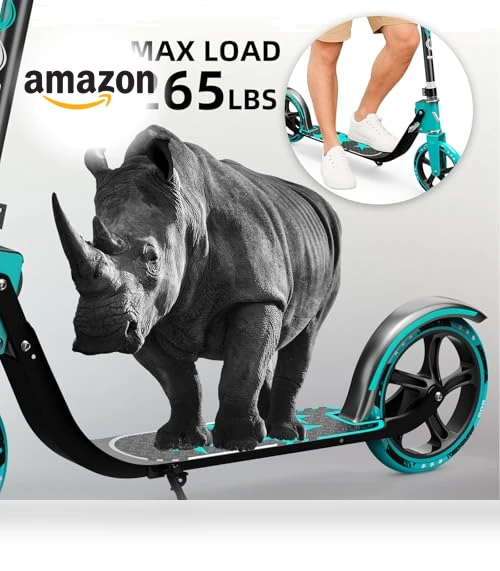 Adult Scooter with Big Wheels — Push Scooters, LEEYV