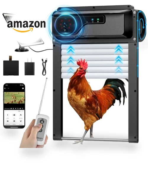 Automatic Chicken Coop Door — Electronic Doors