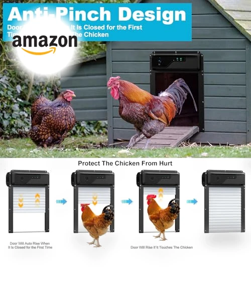 Automatic Chicken Coop Door — Electronic Doors