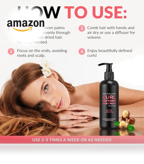 Curl Cream — Detanglers, SUNATORIA