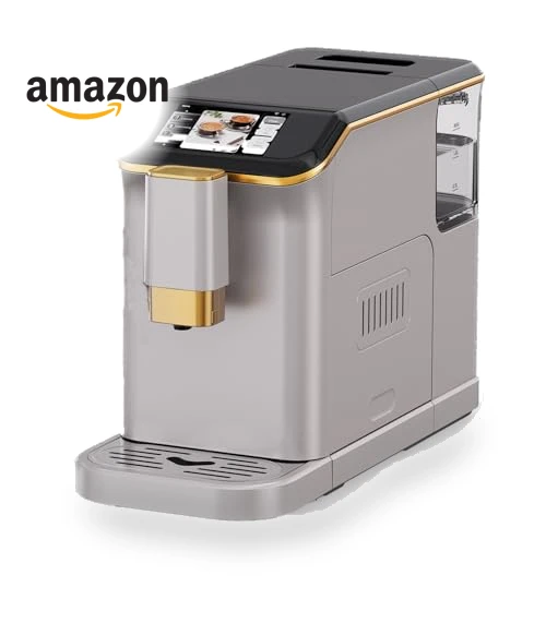 Fully Automatic Espresso Machine with Integrated Milk Frothing and Coffee Grinder — Coffee & Espresso Combos, GarveeLife