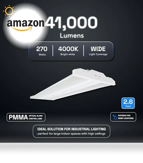 LED Linear High Bay Shop Light — Bay Lighting, KastLite