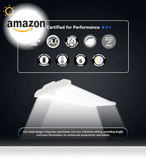 LED Linear High Bay Shop Light — Bay Lighting, KastLite