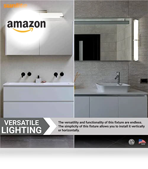 LED Linear Vanity Light Fixture — Vanity Lights, Sunlite