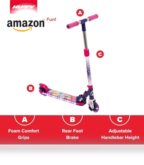 Light Up Kids' Inline Scooter — Pedal Cars, Huffy