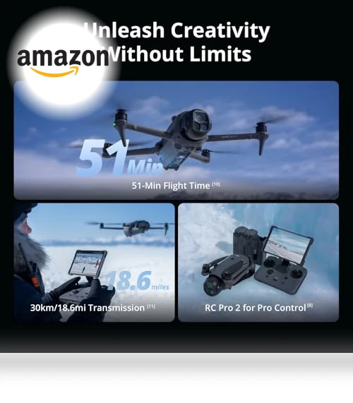 Mavic 4 Pro Drone with Creator Combo — Drones & UAV Technology, DJI