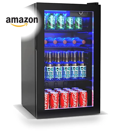 Mini Beverage Fridge — Mini Fridges, COSTWAY