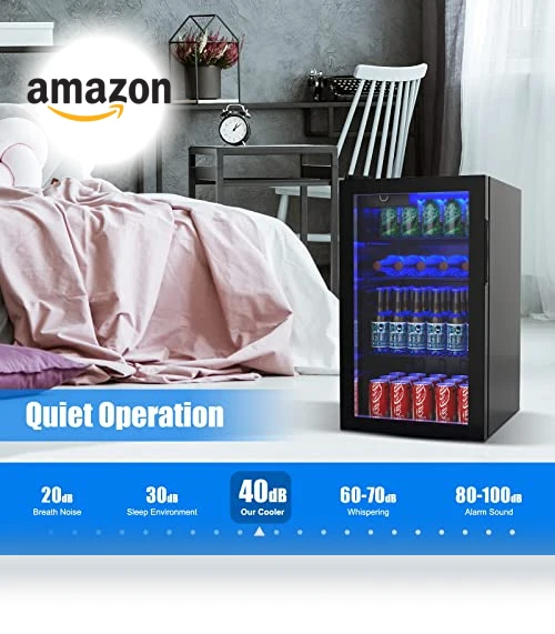 Mini Beverage Fridge — Mini Fridges, COSTWAY