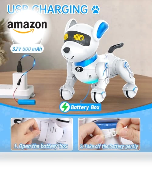 Robot Dog for Kids — Interactive Animal Companions, Dwi Dowellin