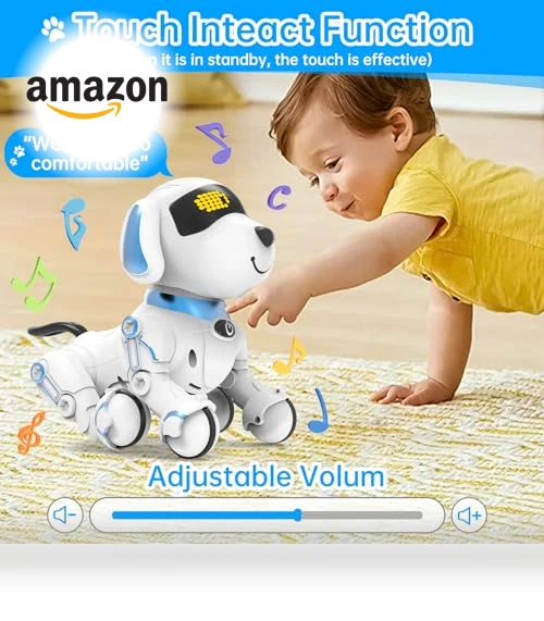 Robot Dog for Kids — Interactive Animal Companions, Dwi Dowellin