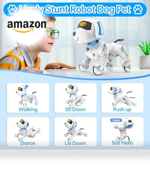 Robot Dog for Kids — Interactive Animal Companions, Dwi Dowellin