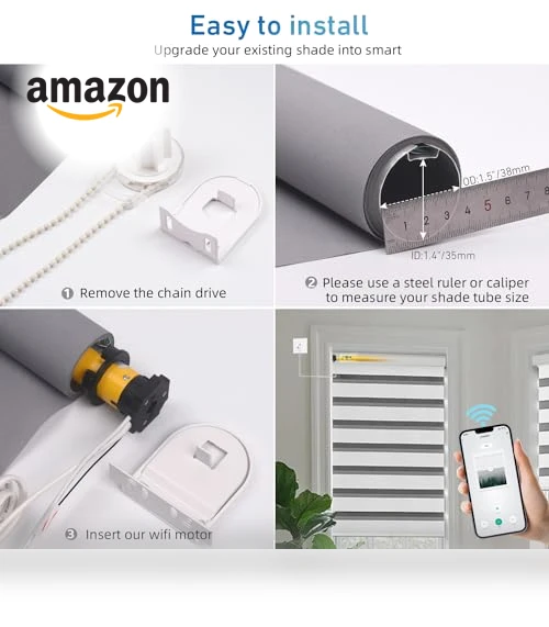 Smart Blinds Motor — Smart Home Hubs & Controllers, HUIYEETEX