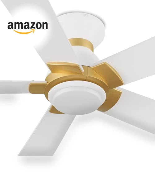 Smart Ceiling Fans with Lights Flush Mount — Ceiling Fan Wall Controls, SMAFAN