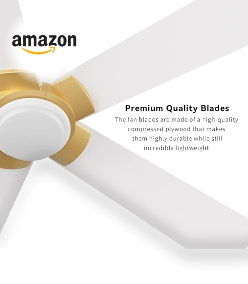 Smart Ceiling Fans with Lights Flush Mount — Ceiling Fan Wall Controls, SMAFAN