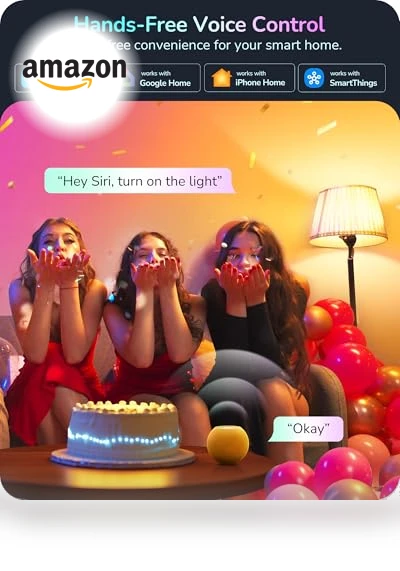 Smart Light Bulbs — LED, EDISHINE