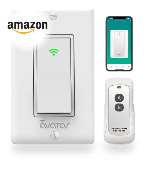 Smart Light Switch with Bluetooth Remote — Smart Home Modules, Shenzhen Avatar Controls Co., Ltd