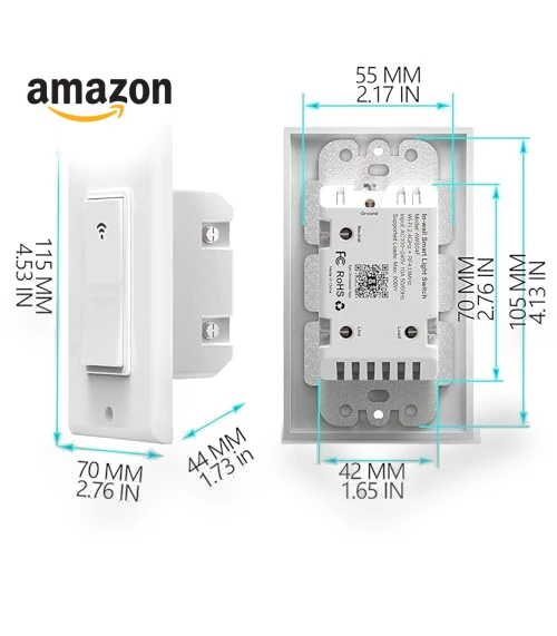 Smart Light Switch with Bluetooth Remote — Smart Home Modules, Shenzhen Avatar Controls Co., Ltd