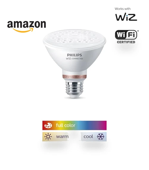 Smart Wi-Fi LED Color Changing Light Bulb — LED, Philips