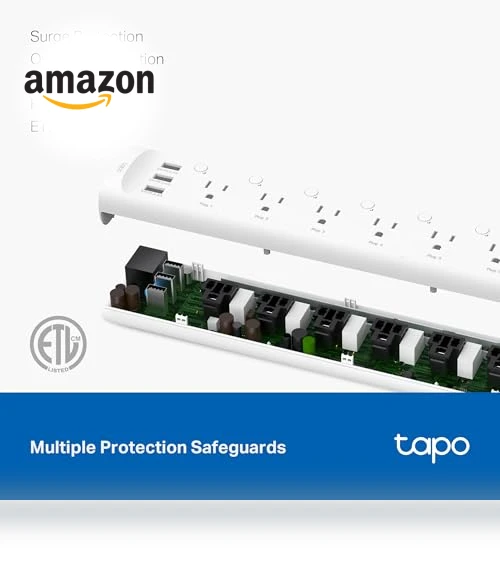 Smart Wi-Fi Power Strip — Power Solutions & Surge Protection, TP-Link