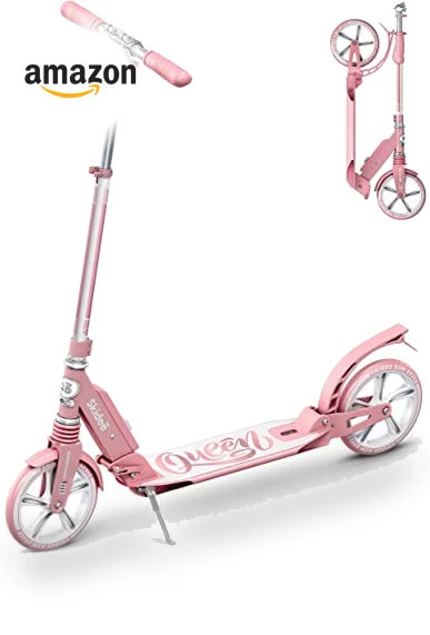 Adjustable Height Folding Scooter — Push Scooters, SKIDEE