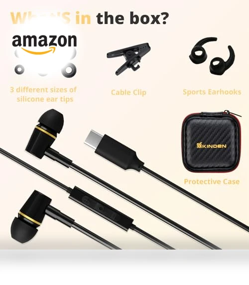 Air Tube Headphones — In-Ear Headphones, KINDEN