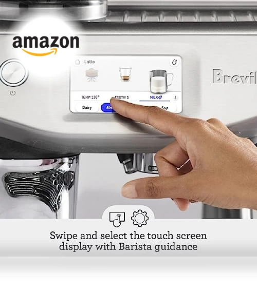 Barista Touch Impress Espresso Machine — Coffee & Espresso Combos, Breville