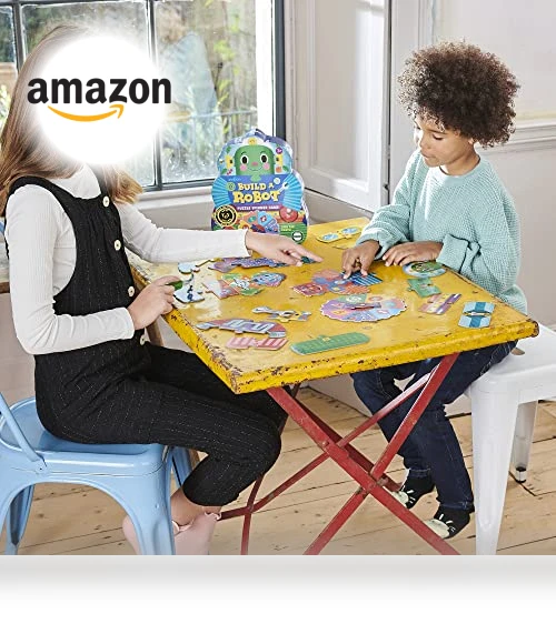 Build a Robot Spinner Game — Outdoor Play, eeBoo