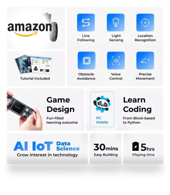 Coding Robot for Kids — Construction Kits, Makeblock