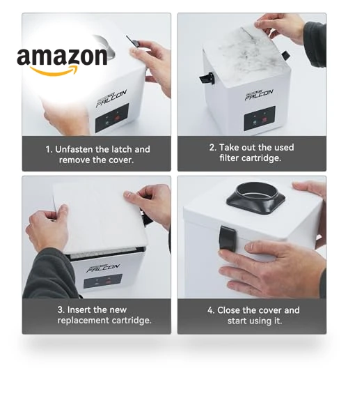Desktop Smoke Purifier — Activated Carbon Air Purifiers, Creality
